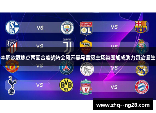 本周欧冠焦点两回合鏖战转会风云黑马晋级主场氛围加成助力奇迹诞生 本周欧冠焦点两回合鏖战转会风云黑马晋级主场氛围加成助力奇迹诞生