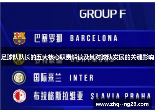 足球队队长的五大核心职责解读及其对球队发展的关键影响 足球队队长的五大核心职责解读及其对球队发展的关键影响